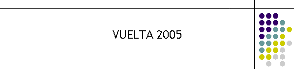 VUELTA 2005