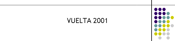 VUELTA 2001