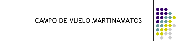 CAMPO DE VUELO MARTINAMATOS