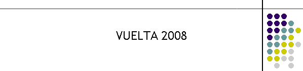 VUELTA 2008